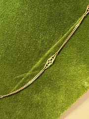 Vintage SOLID 14KT Gold Stamped 18″ Necklace Chain 3 Grams