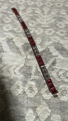 Antique Art Deco Watchenheimer Co Diamonbar Sterling Silver Bracelet 7 Inches