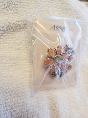 NOS Casual Corner Annex Pink Flower Pin Brooch Costume Jewelry Style 01951