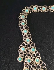 Vintage Mid-Century Mexico Glass Necklace