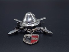 Vintage Garmisch Germany Ski Brooch Pin Lot Olympic Neuschwanstein 4pc