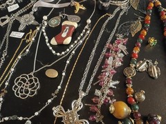 Vintage To Now Jewelry Lot 3lb 125 Pcs 925 Italy,Avon,Germany, Korea….