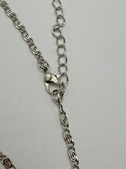 CRESCENT MOON BLUE GALAXY PENDANT NECKLACE SILVER TONE CHAIN CELESTIAL BOHO