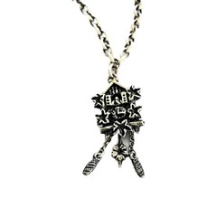 Antique European Silver Charm Bracelet – Cuckoo Clock Crown – 7.5″ – 9.86 Grams