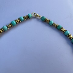 Ceylonese Turquoise and Gold Necklace – metropolitan Museum of Art