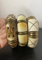 India made Boho mystery material bangle