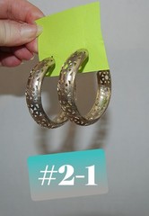 Vintage Retro Ear Rings, 1970s, 1980s 1990s, GROUP 2, priced per or the lot