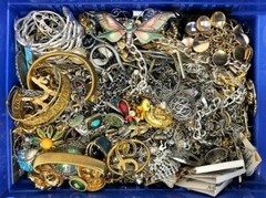 10 Pounds Unsorted Jewelry Lot Vintage Modern Lot Wear Junk Craft DIY Repurpose