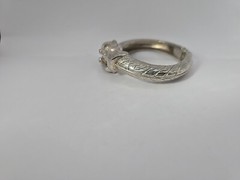 Silver Two Kissing ELEPHANT Heads Clamper Hinged Bracelet (SKU# 1923) BEAUTIFUL!