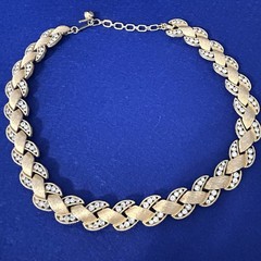 Vintage Trifari Necklace Cavalcade Collection Alfred Philippe 16”