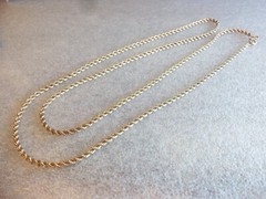 Vintage Gold filled Chain Necklace 33 in 22.5 grams Fifth Avenue