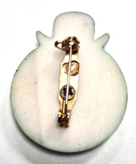 Vintage 90’s Hallmark Cards St Patrick’s Day ” HAPPY FACE ” Holiday Pin / Brooch