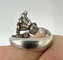 Wallace Sterling Silver Romance of The Sea Ring Size 6.25 Vintage 1950 MCM