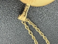 PPC Princess Pride Creations 1/20 14k Gold Filled St. Mary Locket Photo Pendant