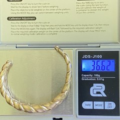 Vintage Erwin Pearl Thick Braided Gold-Tone Cuff Bracelet Statement 90s Runway