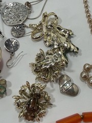 High End Vintage Jewelry Lot Sarah Cov 925 Italy West Germany Coro Hobe Alpaca