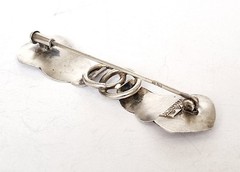 Vintage Brooch 835 Silver THEODOR KLOTZ Pforzheim “TEKA” Z813