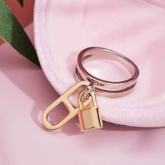Sally’s Quality 100% Copper Scarf Ring Lock Buckles Brooch For Silk Scarves