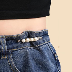 17 Pieces Pearl Brooch Pins Sweater Shawl Clips Faux Pearl Rhinestones Collar…