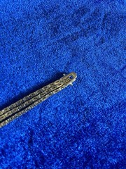 Vintage Sterling Silver Triple Strand Diamond Tennis Bracelet Size 6.75 Nice One