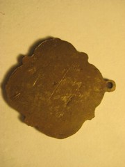 Vintage Brass Gold Tone Pins / Pendants / Cross as Pictured
