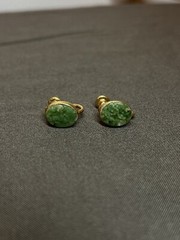 Vintage GOLD FILLED Non Pierced Earring Lot Clip On & Screw Back SIGNED JMS +