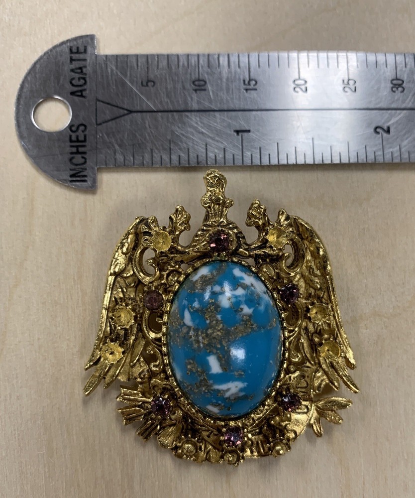 Vintage Brooch Pin Pendant