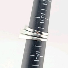 Vtg Ring Set 3pc Sz 6 Multi-color Matching Cubic Zirconia Stackable Jewelry