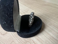 VINTAGE YEMENI SILVER ALLOY RING