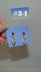 Vintage Retro Ear Rings, 1970s, 1980s 1990s, GROUP 3, priced per or the lot