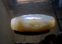 Sulamani Elongated Bead Agate Antique 52 * 21 mm, 41.61 Gms
