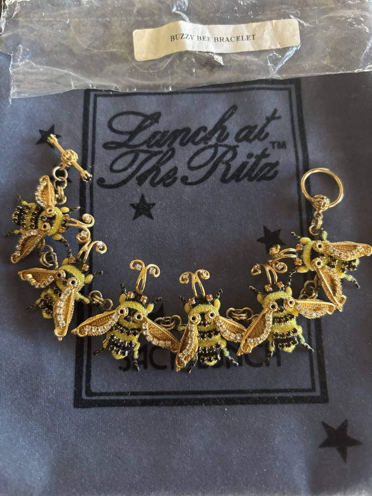 Lunch At The Ritz Bracelet BUZZY BEE Bracelet: NEW, NEVER WORN!