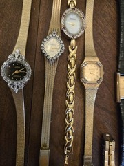 Westclox Seiko Timex Bulova Relic Mixed Lot Wristwatches & Pocket Watch
