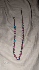 Sorrelli Crystal Necklace Multicolor, With Saphiret necklace