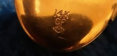 Vintage Marathon 14K Gold Filled Rose Locket – Original Antique Estate Piece