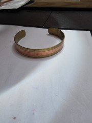 Vintage Two Toned Coppe& Brass Southwest Style 1/2 ” Wide