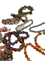 Lot Of 25 Vintage Bracelets, Precious Stones, Glass, Crystal, Silvertone Metal