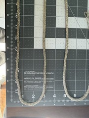 Antique 1920s Art Deco Silver Lined Glass Seed Bead Sautoir Lariat Necklace 48”!