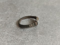 Antique Viking Ring Kievan Rus 10th Century Handmade Size 8.5 Jewelry (3)
