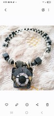 Suzanne Bellows 3 Piece Signed Necklace, Bracelet & Earrings. One Of A Kind!