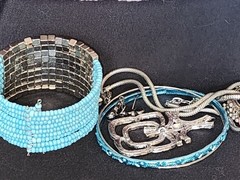 Estate Lot Vintage & Contemporary Jewelry Necklaces Bracelets Earrings Rings 19