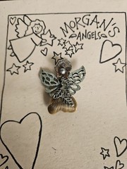 Morgan’s Angels Brooch Pin Cross
