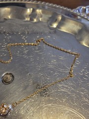 vintage eyeglass necklace chain