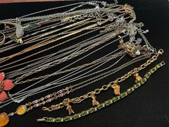 Lot of 17 Pieces of Vintage to Now Jewelry. Avon, J Crew, Brighton & Unbranded
