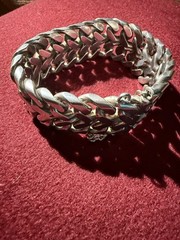 BRACELET – VINTAGE – STERLING SILVER 950 – MEN – WOMEN – 158.76 GRAMS- LINK
