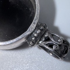 925 Sterling Silver And Black Onyx Pendant