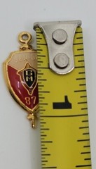 Vintage 1987 General Mclean High School Senior Necklace Charm Pendant Erie PA