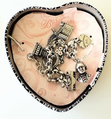 Brighton Washington DC Charm Bracelet White House Capitol Cherry Blossom