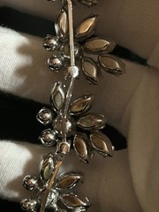 SHERMAN Set Signed Swarovski Aurora Borealis Rhinestones Demi-Parure