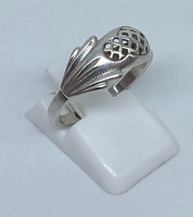 Vintage rings made of 925 silver, Size 8.5 . Weight 2.46 g.Jewelry from Ukraina